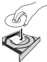 PIONEER X-HM31V-K - Place the disc on the disc tray, label side up. - 1