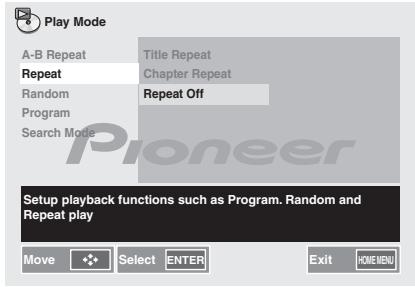 PIONEER X-HM31V-K - Utilizzato / per selezionare Repeat Off. - 1