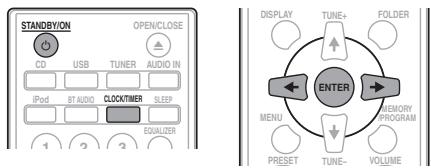 PIONEER X-SMC00-W - Ajuste del reloj - 1