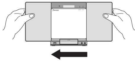 PIONEER X-SMC00BT-W - Empleo mural de la unidad - 2