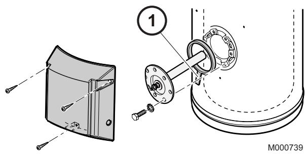 DE DIETRICH BP 400 - Opérations à effectuer pour le contrôle ou le remplacement de l'anode magnésium et le détartrage - 1
