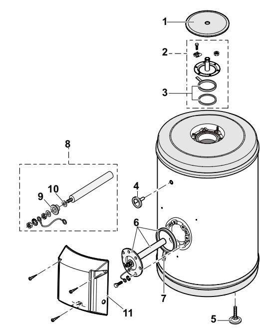 DE DIETRICH BP 400 - Fiche de maintenance - 1