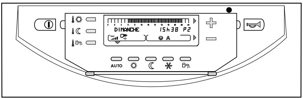 DE DIETRICH DIEMATIC 3 - Tableau de commande DIEMATIC 3 pour préparer solaire Dietrisol QUADRODENS - 1
