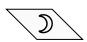 DE DIETRICH DIEMATIC-DELTA - Touches de sélection du mode de fonctionnement (touches bleues) - 3