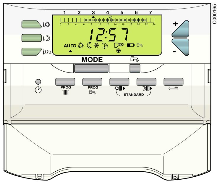 DE DIETRICH GT 220 - Tableau de commande Easymatic E-E1 / Easyradio ER-E1R - 3
