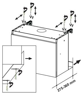 DE DIETRICH DHE1149A - SUJECTION A LA PARED - 1