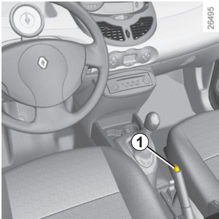 RENAULT NOUVELLE TWINGO - FREIN À MAIN - 1