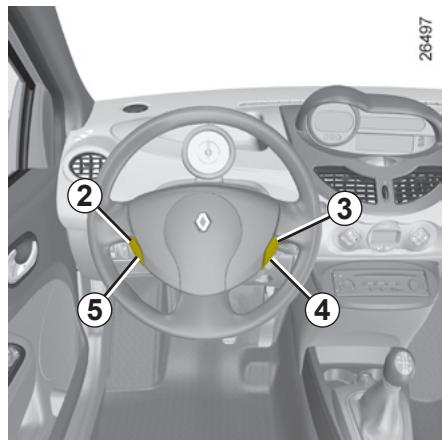 RENAULT NOUVELLE TWINGO - RÉGULATEUR-LIMITEUR DE VITESSE : fonction régulateur - 4
