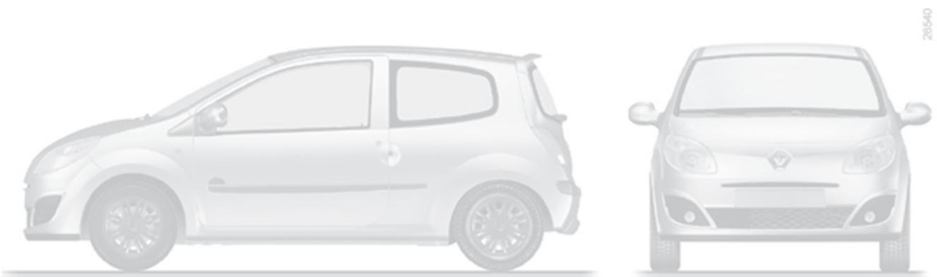 RENAULT NOUVELLE TWINGO - Chapitre 6 : Caractéristiques techniques - 1