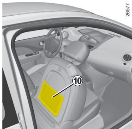RENAULT NOUVELLE TWINGO AUTHENTIQUE - RANGEMENTS/AMÉNAGEMENTS DE L'HABITACLE (suite) - 3