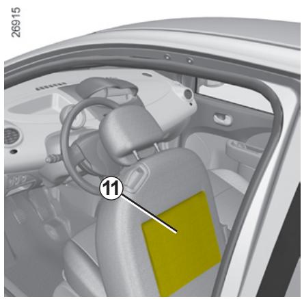 RENAULT NOUVELLE TWINGO AUTHENTIQUE - RANGEMENTS/AMÉNAGEMENTS DE L'HABITACLE (suite) - 1