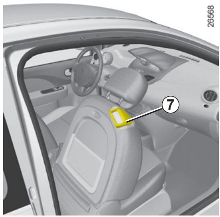 RENAULT NOUVELLE TWINGO AUTHENTIQUE - SIÈGES AVANT (suite) - 1