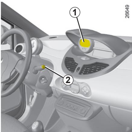 RENAULT NOUVELLE TWINGO AUTHENTIQUE - ORDINATEUR DE BORD - 1