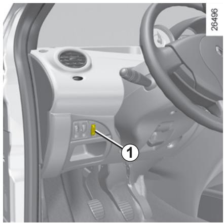 RENAULT NOUVELLE TWINGO AUTHENTIQUE - RÉGULATEUR-LIMITEUR DE VITESSE : fonction limiteur - 1