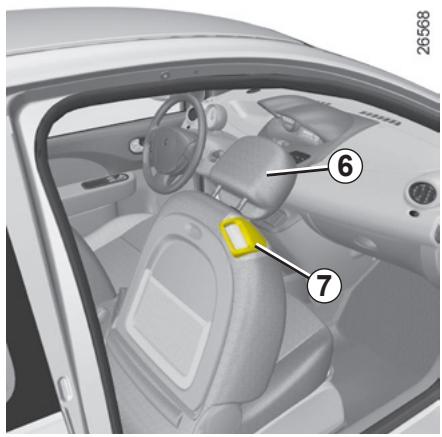 RENAULT NOUVELLE TWINGO AUTHENTIQUE - SIÈGES AVANT (suite) - 1