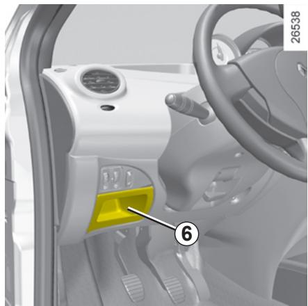 RENAULT NOUVELLE TWINGO AUTHENTIQUE - RANGEMENTS/AMÉNAGEMENTS DE L'HABITACLE (suite) - 2