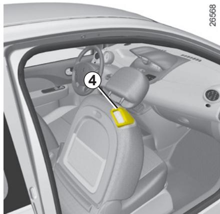 RENAULT NOUVELLE TWINGO AUTHENTIQUE - SIÈGES AVANT - 2