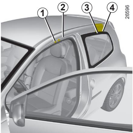 RENAULT NOUVELLE TWINGO AUTHENTIQUE - BARRES DE TOIT - 1
