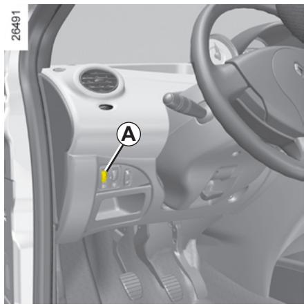 RENAULT NOUVELLE TWINGO AUTHENTIQUE - RÉGLAGE ÉLECTRIQUE DE LA HAUTEUR DES FAISCEAUX - 1