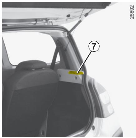 RENAULT NOUVELLE TWINGO DYNAMIQUE - TABLETTEARRIERE (suite) - 1