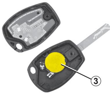 RENAULT NOUVELLE TWINGO SPORT - Remplacement de la pile - 1