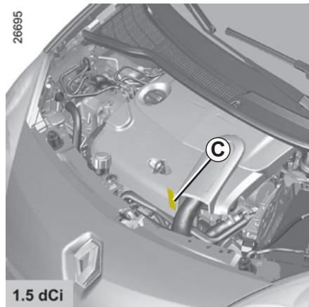 RENAULT NOUVELLE TWINGO SPORT - C - Plaque moteur ou étiquette moteur - 4