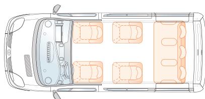 RENAULT TRAFIC GENERATION - Configuration grand confort 6 places individuelles - 1