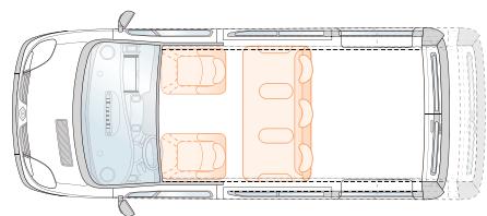 RENAULT TRAFIC PASSENGER - Configuration 8 places - 2