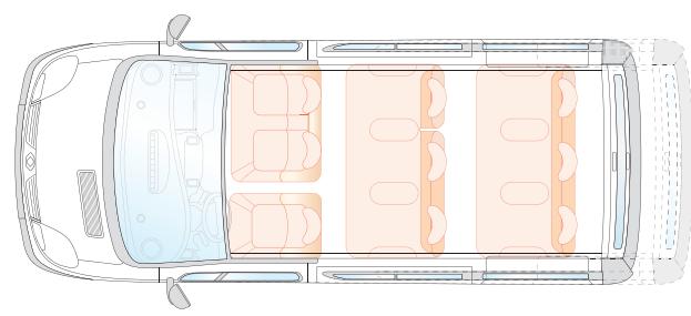 RENAULT TRAFIC PASSENGER - Configuration 5 places - 2