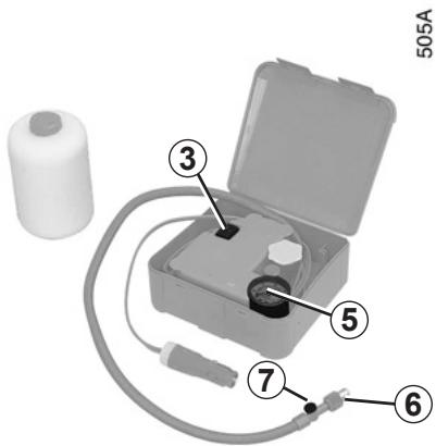 RENAULT CLIO 3 PHASE 2 - KIT de gonflage des pneumatiques (3/3) - 1