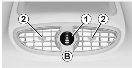RENAULT CLIO 3 PHASE 2 - Aérateurs, sorties d'air (1/2) - 3