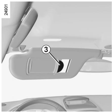RENAULT CLIO 3 PHASE 2 - RANGEMENTS, AMÉNAGEMENTS HABITACLE (2/4) - 1