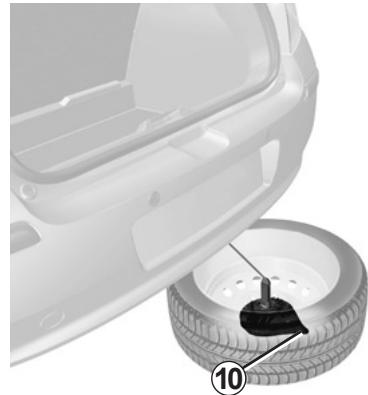 RENAULT CLIO 3 PHASE 2 - Pour réinstaller une roue - 3