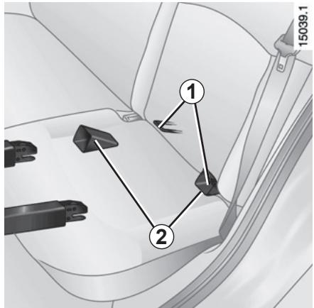 RENAULT CLIO 3 PHASE 2 - Sécurité enfants : choix de la fixation du siège enfant (2/2) - 1