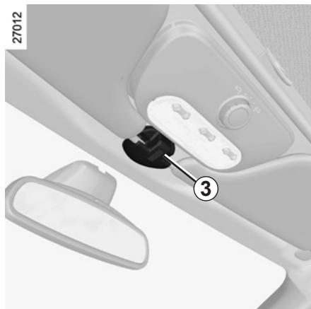 RENAULT CLIO 3 PHASE 2 - COMMANDE INTÉGRÉE DE TÉLÉPHONE MAINS LIBRES - 3