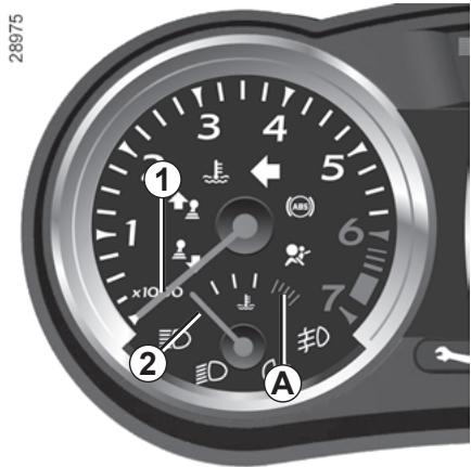 RENAULT CLIO 3 PHASE 2 - Indicateur de température du liquide de refroidissement 3 - 3