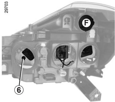 RENAULT CLIO 3 PHASE 2 - Feu de position avant - 2