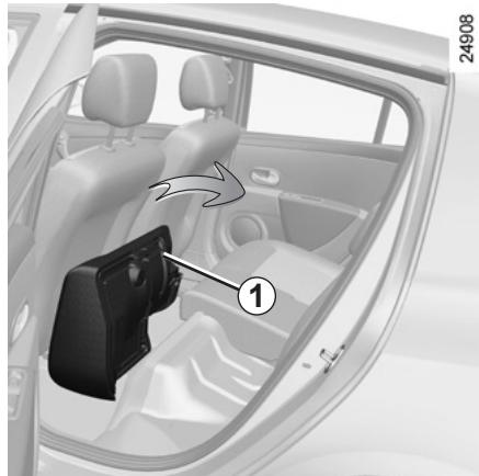 RENAULT CLIO 3 PHASE 2 - Banquette arrière : fonctionnalités (2/2) - 3
