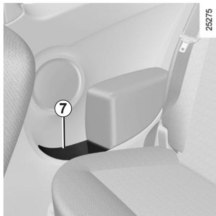 RENAULT CLIO 3 PHASE 2 - RANGEMENTS, AMÉNAGEMENTS HABITACLE (3/4) - 2