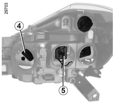 RENAULT CLIO 3 PHASE 2 - Véhicule avec feux additionnels de virage - 1