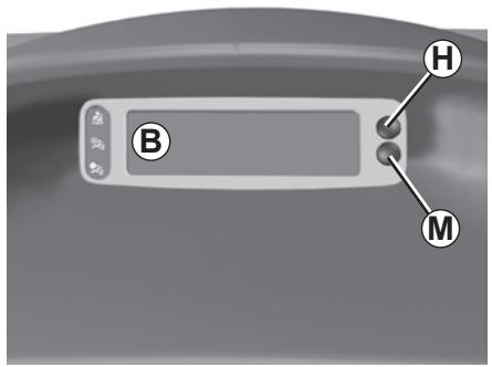 RENAULT CLIO 3 PHASE 2 - HEURE Et temperature extériéure (2/2) - 1