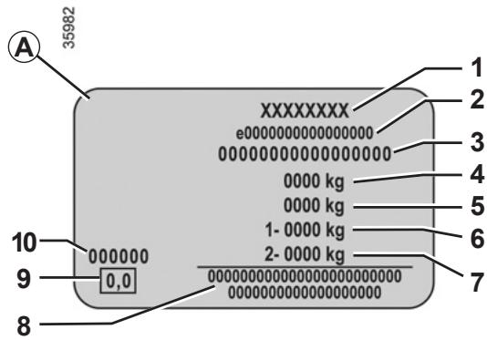 RENAULT CLIO IV ESTATE - Plaques d'identification vehicule - 1