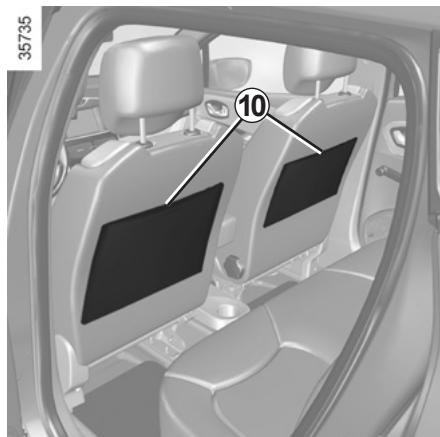 RENAULT CLIO IV ESTATE - Rangement de console centrale arrière 9 - 1