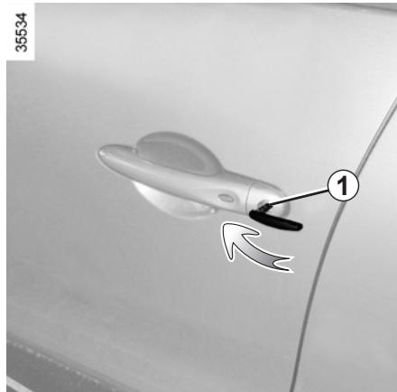 RENAULT CLIO IV ESTATE - Dans certains cas, la carte renault peut ne pas fonctionner : - 1