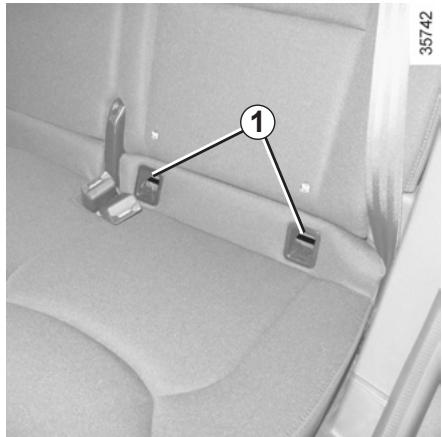 RENAULT CLIO IV ESTATE - Sécurité enfants : choix de la fixation du siège enfant (2/2) - 1