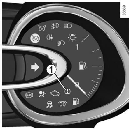RENAULT CLIO IV ESTATE - Avertisseur de PERTE de pression des pneumatiques (1/3) - 1