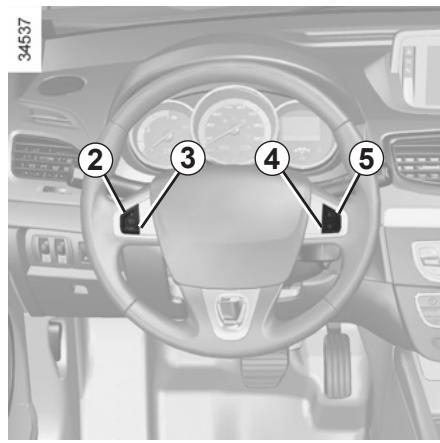 RENAULT FLUENCE ZE - RÉGULATEUR-LIMITEUR DE VITESSE : fonction régulateur (1/4) - 4