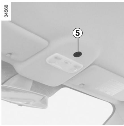 RENAULT FLUENCE ZE - Commande intégrée de téléphone mains libres - 2