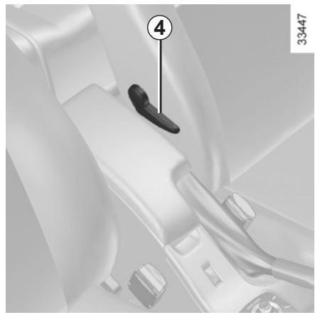 RENAULT FLUENCE ZE - Pour incliner le dossier - 1