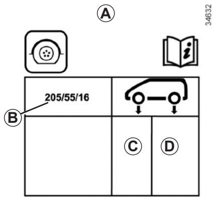 RENAULT FLUENCE ZE - PRESSIONS DE GONFLAGE DES PNEUMATIQUES - 2